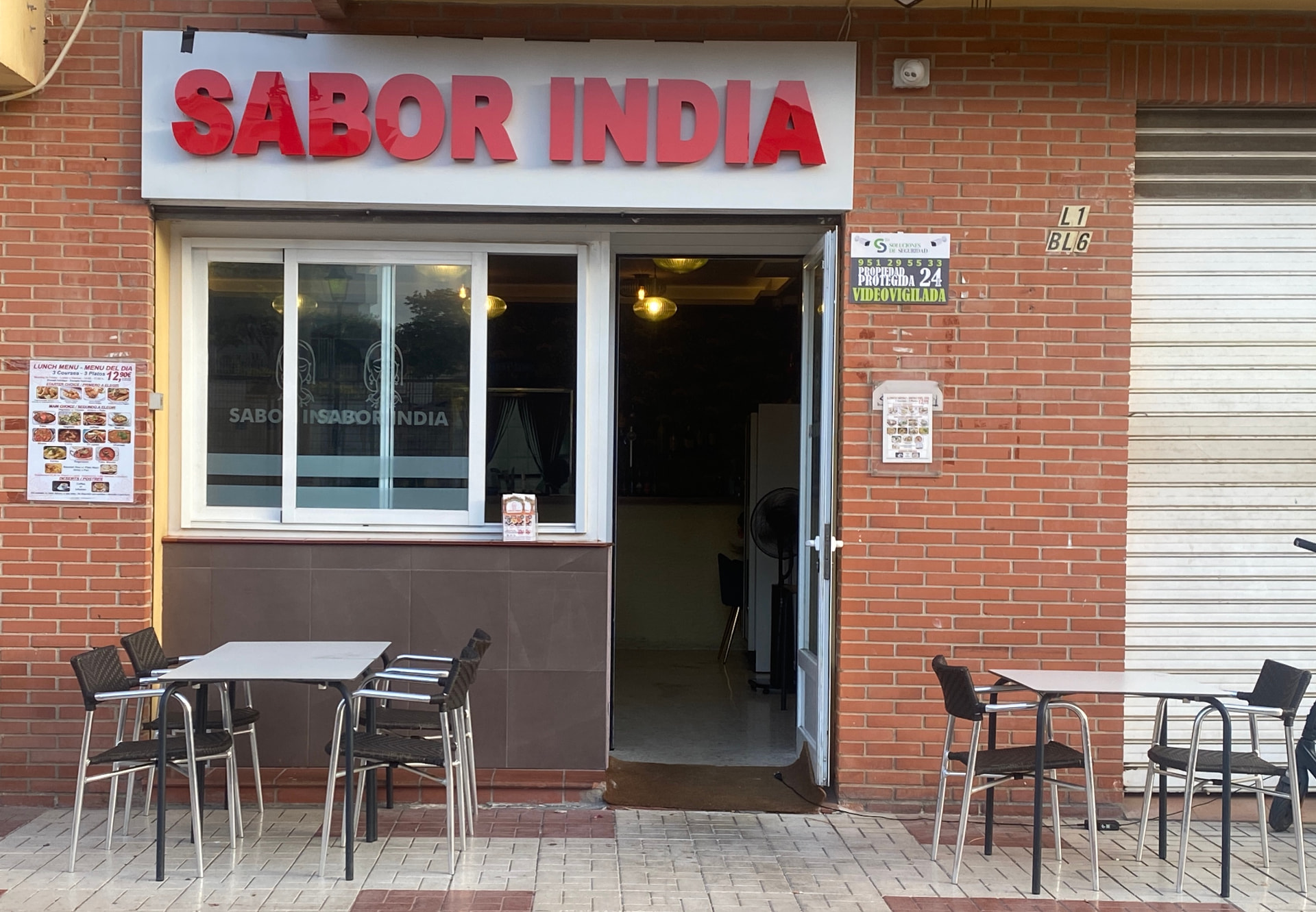 Sabor India Estepona restaurant