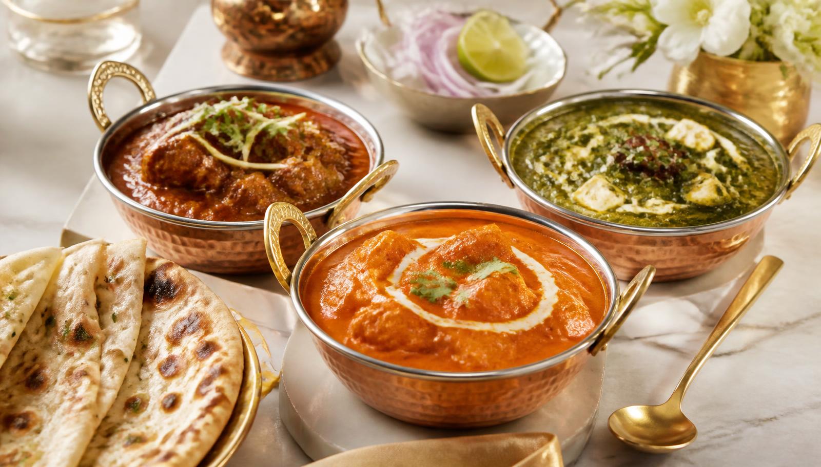 Guía de curries: cómo elegir tu plato indio y el nivel de picante