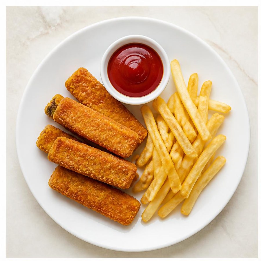 Fish Fingers & Chips