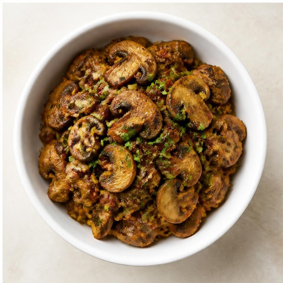 Mushroom Bhajee