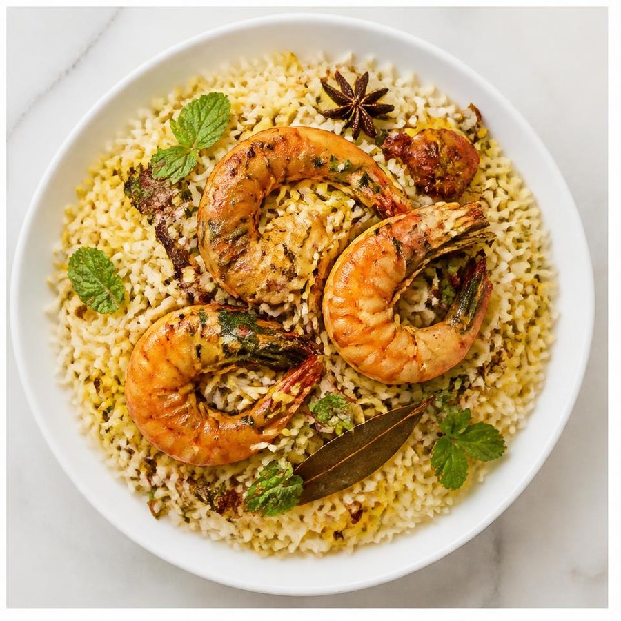 Prawn Biryani