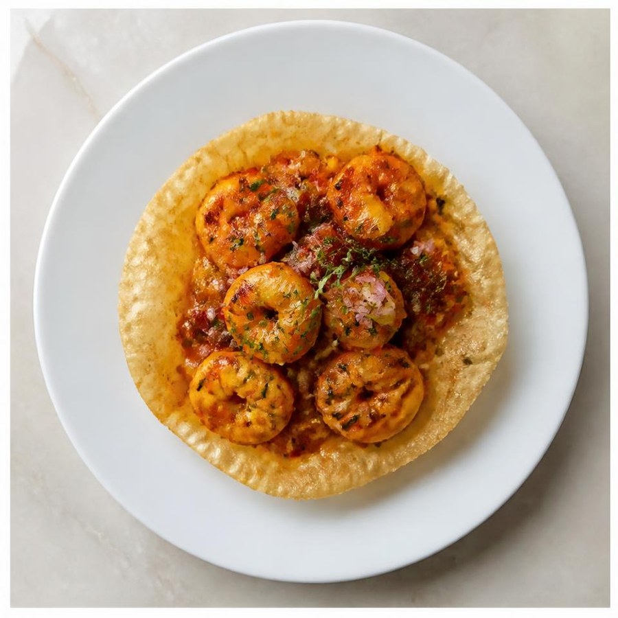 Prawns Puri